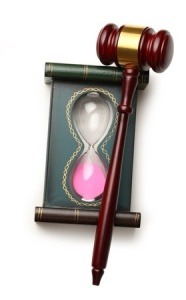 Gavel & Hour Glass