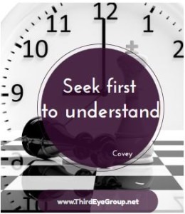 Habit 5-Seek First